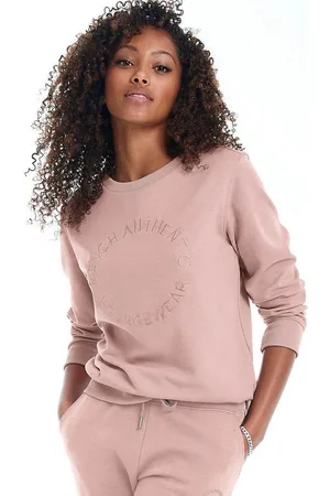 Bench Sweatshirt mit runder Logostickerei, Loungwear