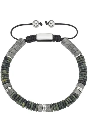 Firetti Armband Schmuck Geschenk Armschmuck Armkette Edelstein Farbstein Jaspis, mit Kambaba Jaspis, Landschafts Jaspis