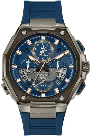 BULOVA Chronograph 98B357, Armbanduhr, Quarzuhr, Herrenuhr, bis 30 bar wasserdicht, Saphirglas