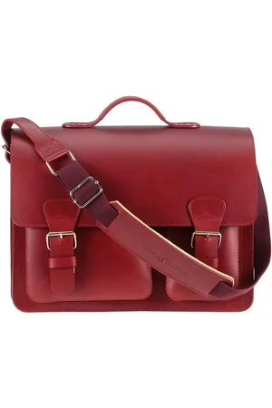 Ruitertassen Aktentasche "Classic Adult Premium" Damen Herren 40x30cm mit 3 Fächern, 40 cm Lehrertasche mit 3 Fächern, Notebookfach, rustikales Leder - Verkäufer: Ordnung und mehr