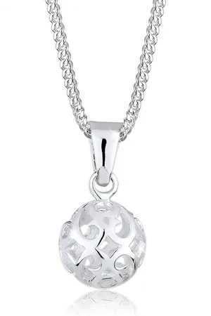 Elli Kette mit Anhänger Ornament 925 Sterling Silber