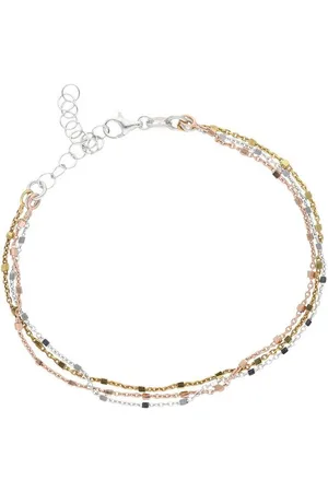 Firetti Armband Schmuck Geschenk Silber 925 Armschmuck Armkette Fantasie tricolor