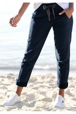ELBSAND Sweathose Brinja mit Logoprint am Bund und Taschen, Jogginghose, Relaxhose