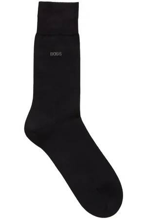 HUGO BOSS Businesssocken George RS Uni MC (Packung) mit dezentem, eingestricktem Logo-Schriftzug