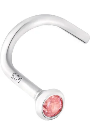 Amor Nasenpiercing Schmuck Geschenk Piercing Körperschmuck Silber Pink Sparkle 9037353