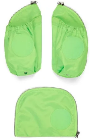 Ergobag Schulranzen Fluo Seitentaschen Zip-Set (3-teilig), Sichtbarkeit, reflektiert - Verkäufer: DSBO