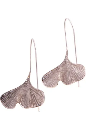 Berk Anhänger Set Ginkgo Blatt Ohrringe, 925 Sterling Silber (1-tlg) - Verkäufer: YOGISHOP