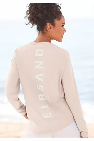 ELBSAND Longsleeve Tira mit Logodruck hinten, Langarmshirt, sportlich-casual