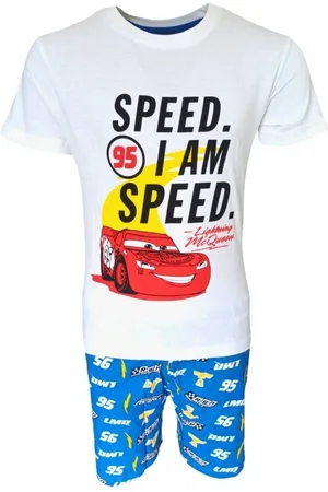 Disney Schlafanzug Lightning McQueen (2 tlg) Pyjama Set kurzarm Jungen Shorty Gr. 98-128 cm - Verkäufer: Starkids Licensed Brands and more