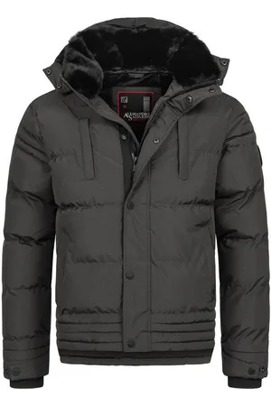 Alessandro Salvarini Winterjacke ASFabiano mit warmem Teddyfell und abnehmbarer Kapuze
