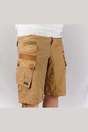 Geographical Norway Cargoshorts Herren kurze Hose Brpanoramique Beige (Packung, 1-tlg) Mit Grütel - Verkäufer: Brandiing