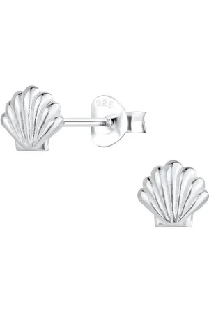 ALEXANDER YORK Paar Ohrstecker MUSCHEL, 2-tlg. (Ohrstecker), 925 Sterling Silber - Verkäufer: