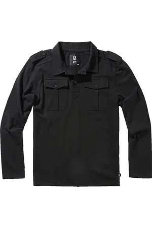 Brandit Langarmshirt Jersey Poloshirt Willis Langarm - Verkäufer: Bundeswehr und mehr