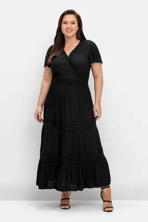 Joe Browns Maxikleid Große Größen in Wickeloptik, mit Stufenvolant