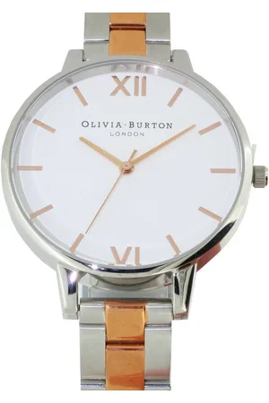 Olivia Burton Quarzuhr OB16BL32 Big White Dial Ladies - Verkäufer: Uhren-Riegg