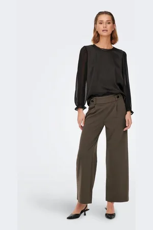 JACQUELINE DE YONG Stoffhose Marlene Hose Schlupf Stoffhose GEGGO New Long Culotte Flare Pants (1-tlg) 15208430 - Verkäufer: ARIZONAS