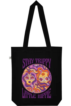 Youth Designz Tragetasche Stay Trippy Jutebeutel Tasche Lange Henkel, mit trendigem Print - Verkäufer: EmDa Trading GmbH