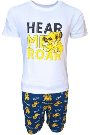 Disney Schlafanzug Simba - HEAR ME ROAR (2 tlg) Pyjama Set kurzarm - Jungen Shorty Gr. 98-128 cm - Verkäufer: Starkids Licensed Brands and more