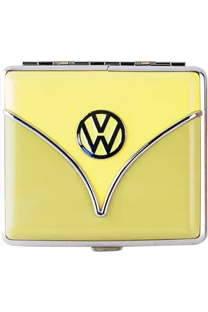 Champ Etui ZIGARETTENETUI VW für 18 Zigaretten Bulli Bus Leder Metall 05 , T1 Zigarettendose Zigarettenbox Dose Box Case Etui - Verkäufer: ANIK-Shop