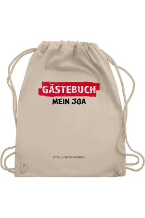 Shirtracer Turnbeutel JGA Gästebuch I Unterschreiben Gäste, JGA Männer - Verkäufer: