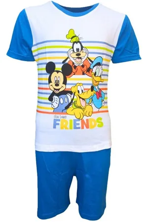Disney Schlafanzug THE BEST FRIENDS (2 tlg) Jungen Pyjama Set kurz - Shorty Gr. 98-128 cm - Verkäufer: Starkids Licensed Brands and more