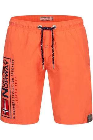 Geographical Norway Badeshorts Herren Bade Hose Bade Shorts Schwimm Shorts Sommer Lang Bermuda Beach - Verkäufer: fashion-victim-style