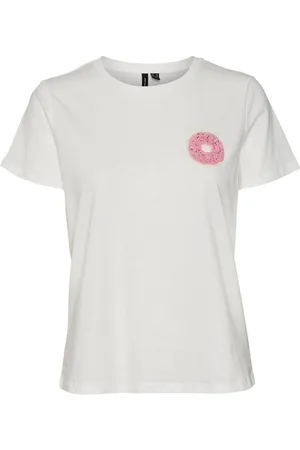 VERO MODA T-Shirt Miafrancis (1-tlg) - Verkäufer: Stylaholic The Shop