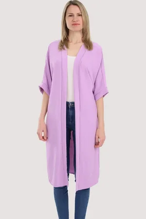 malito more than fashion Cardigan 2342 Kimono Sommer Strand Cover up mit extraweiten Ärmeln Einheitsgröße - Verkäufer: malito