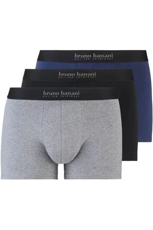 Bruno Banani Boxershorts Short 3Pack Energy Cotton (3er Pack) mit Schriftzug am Bund