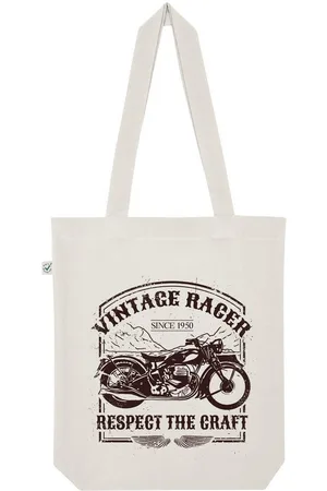 Youth Designz Tragetasche Vintage Racer Jutebeutel Tasche Lange Henkel, mit trendigem Print - Verkäufer: EmDa Trading GmbH