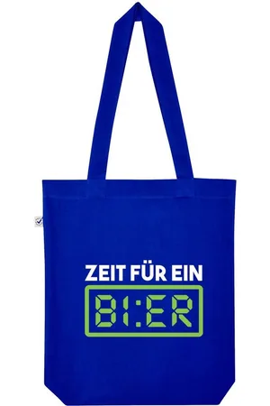 Youth Designz Tragetasche Zeit Bier Jutebeutel Tasche Lange Henkel, mit trendigem Print - Verkäufer: EmDa Trading GmbH