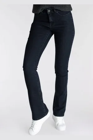 ARIZONA Bootcut-Jeans Ultra Soft elastische Passform, ausgestellte Beinform, hohe Leibhöhe