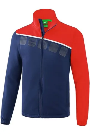 Erima Sweatjacke 5-C Jacke mit abnehmbaren Ärmeln Polyester - Verkäufer: 11teamsports