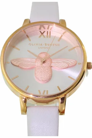 Olivia Burton Quarzuhr OB16AM158 3D Bee Big Dial Sunray Blush - Verkäufer: Uhren-Riegg