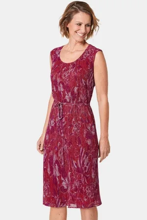 GOLDNER Abendkleid Figur umspielendes Kleid mit feinen Glanzgarnen - Verkäufer:
