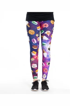 cosey Leggings Festival Leggings/Tights (Einheitsgröße XS-L) Cats & Foods - Verkäufer: PhoneNatic