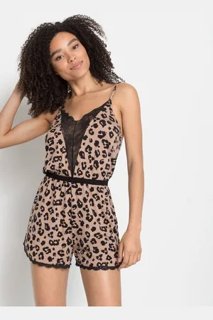 Lascana Kurzoverall (Set) mit schönen Spitzendetails