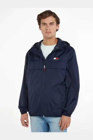 Tommy Hilfiger Windbreaker TJM PCKABLE TECH CHICAGO ZIPTHRU mit Logo auf der Brust