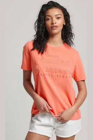 Superdry Rundhalsshirt EMBOSSED VL T SHIRT