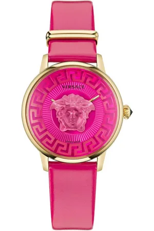 VERSACE Quarzuhr MEDUSA ALCHEMY VE6F00323, Armbanduhr, Damenuhr, Saphirglas, Swiss Made, Leuchtzeiger