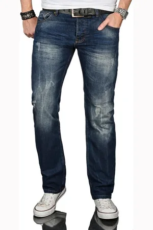 Alessandro Salvarini Regular-fit-Jeans ASJulio mit geradem Bein