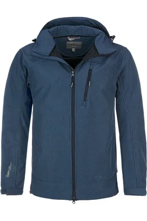 Blue Wave Softshelljacke Herren Outdoor-Jacke Bent - Übergangsjacke Jacke Abnehmbare Kapuze - Verkäufer: tomBrook GmbH