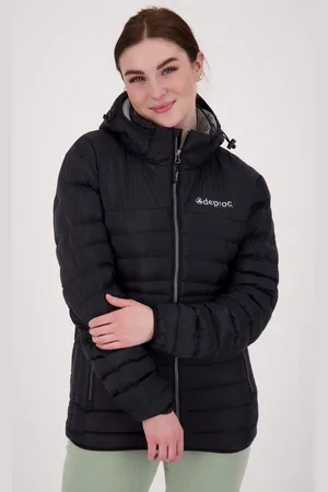 DEPROC-Active Steppjacke GILMOUR WOMEN II NEW CS mit abnehmbarer Kapuze. auch in großen Größen erhältlich - Verkäufer: Campingstore24