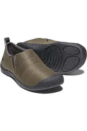 Keen Men Howser II Hausschuhe gefüttert dark oliv / black Hüttenschuhe - Verkäufer: Outdoorladen-Berlin