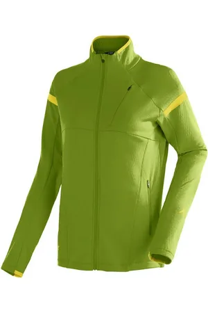 Maier Sports Funktionsshirt Granni W Damen Midlayer-Jacke, atmungsaktiv und schnelltrocknend, Fleece-Jacke