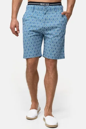INDICODE Chinoshorts Apostolis mit geometrischen Muster - Verkäufer: Bestsales Online GmbH