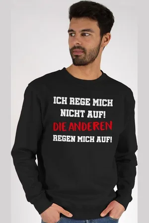 Shirtracer Sweatshirt Ich rege mich nicht auf die anderen regen mich auf (1-tlg) Sprüche Statement mit Spruch - Verkäufer: