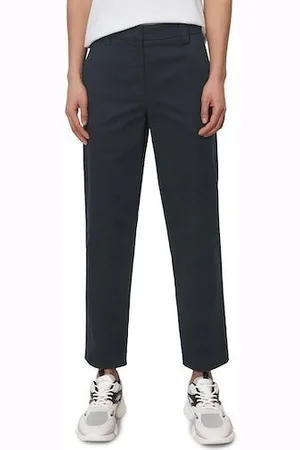 Marc O’ Polo 7/8-Hose Pants, modern chino style, tapered leg, high rise, welt pocket im modernen Chino-Style