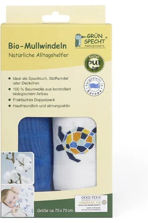 Grünspecht Stoffwindeln 2 Mullwindeln 70x70cm - Meerestiere - Verkäufer: taleoo