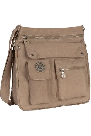 Bag Street Umhängetasche Damentasche Umhängetasche Handtasche Schultertasche Schwarz Taupe, als Schultertasche, Umhängetasche tragbar - Verkäufer: EAA-Kiefer